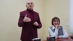 Зустріч з письменником В’ячеславом Васильченком до Дня української писемності та мови в НАВС