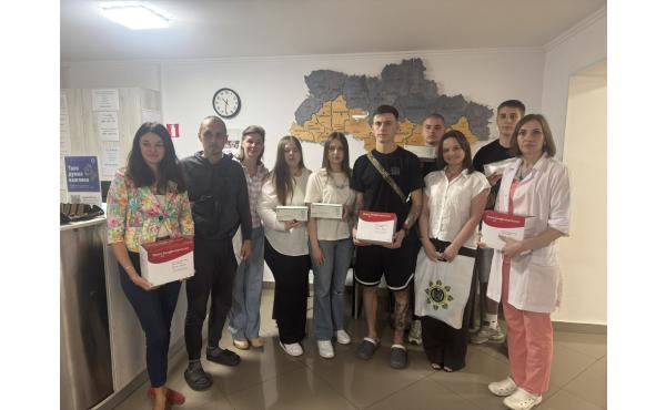 Фото З турботою про захисників: колектив ННІПП НАВС відвідав бійців у реабілітаційному центрі