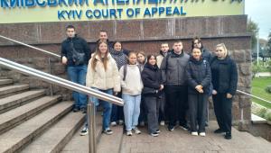 Освітній процес із зануренням у практику: студенти опановували цивільний процес в Київському апеляційному…