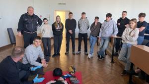 Рятувати життя в умовах бою: студенти Навчально-науковий інститут права та психології Національної академії…