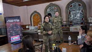 Зустріч студентів навчально-наукового інституту права та психології  з учасниками бойових дій