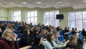 Профорієнтаційна зустріч студентів із представниками бригади «Лють»