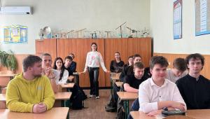 Здобувачі вищої освіти НАВС провели профорієнтаційні зустрічі з ліцеїстами