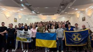 ДЕНЬ ГЕРОЇВ УКРАЇНИ: СТУДЕНТИ ННІПП НАВС ЗУСТРІЛИСЯ З ВІЙСЬКОВИМИ