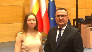 Студентка академії – учасниця освітньої програми Study Tours to Poland
