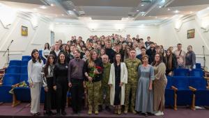 Діалог поколінь: військові зустрілися зі студентською молоддю академії