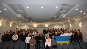 Захист українського неба – покликання і справа життя: діалог студентів із Героєм України