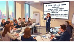 Фото 📢 21 квітня 2026 року відбудеться анонс засідання наукового гуртка «Науковий діалог: мова, жест і право»